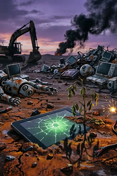 Tamil Nadu E-Waste Dumping Case