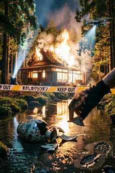 Case Reiwa 6 (wa) 74: Arson of Non-Residential Structures, Forest Law Violation, Housebreaking, and Theft