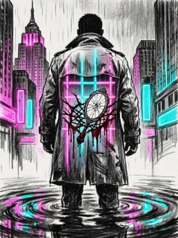 Neon Over Blood
