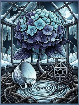 Hydrangeas in Winter